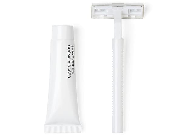 Shaving Kit – Disposable Razor and Shaving Cream for Hotel & Travel Use
