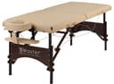 Argo S28" Portable Massage Table – 28"x72", Auto-Lock Legs, Oil & Water-Resistant PU, Adjustable Height 23"-33", 1.5" Foam, Lightweight 31 lbs, Beige/Black-0