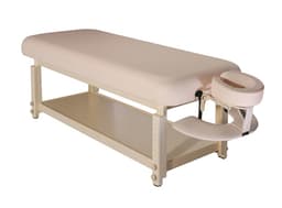 Archer Premium Massage Therapy Spa Bed – 9cm Foam, Adjustable Height, Face Cradle & Storage Shelf-1