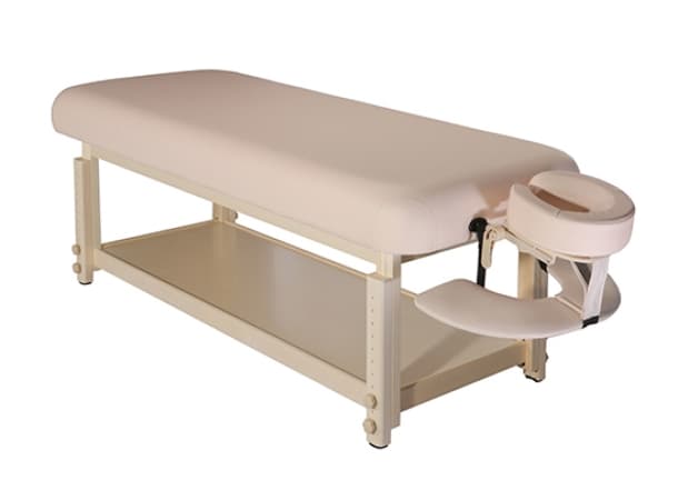 Archer Premium Massage Therapy Spa Bed – 9cm Foam, Adjustable Height, Face Cradle & Storage Shelf thumb 1