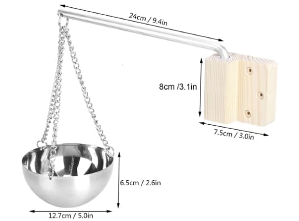 Sauna Oil Holder, Sauna Room Accessories – 120 ml thumb 1