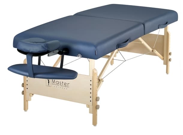 Coronado COA  28" & 30" Portable Massage Table – 72" Length, 3" Multi-Layer Foam, Agate Blue PU, Adjustable 24–34" Height, Aluminum Frame, Face Cradle & Armrest
