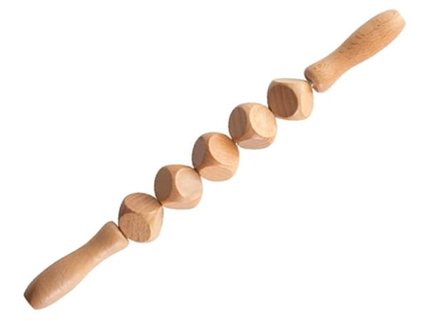 Wooden Cubed Roller Stick Massager – Deep Tissue & Lymphatic Tool thumb 0