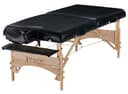 GBR S32" Husky Gibraltar XXL – 32" Extra-Wide Portable Table with 3" Memory Foam, Black PU, Adjustable Height, Supports Up to 1451 kg-0