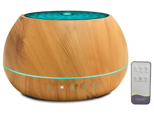 1000ml Aromatherapy Essential Oil Diffuser, Remote Control