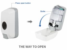 Liquid Soap Dispenser - 1 L Capacity-2