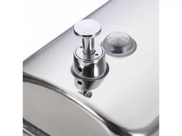 Stainless Steel Wall Mounted Hand Soap Dispenser – 1000ml Mirror Finish-3