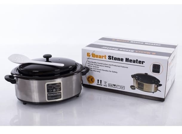MASTER 6 Quart Stone Warmer – Digital Hot Stone Heater thumb 1
