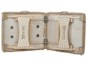 Balboa BBU 30" Portable Massage & Exercise Table – 75" Length, 1.6" Multi-Layer Foam, Adjustable 24–34" Height, Beige PU, Auto-Lock Legs, Face Cradle & Armrest-1