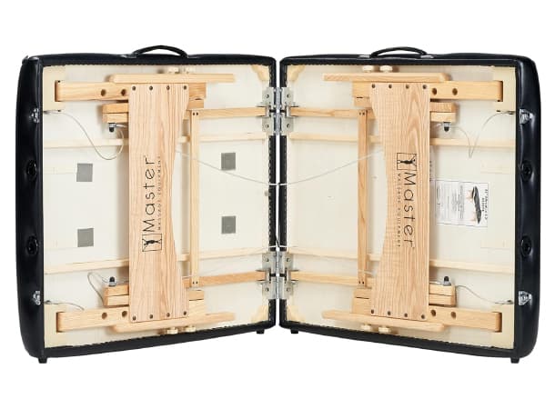 GBR S32" Husky Gibraltar XXL – 32" Extra-Wide Portable Table with 3" Memory Foam, Black PU, Adjustable Height, Supports Up to 1451 kg thumb 2