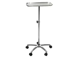 Mayo Table Medical Trolley Rolling Tray With Five Wheels – Stainless Steel-0