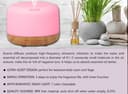 400ml Ultrasonic Essential Oil Aroma Diffuser - 7 Colors LED-2