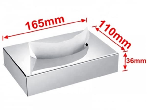 Stainless Steel Tissue Box thumb 2
