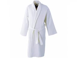 Waffle Cotton Spa Bathrobe – Unisex, Knee-Length with Belt & Pockets-0