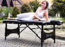 Master GALAXY™ Portable Massage Table – GTT S30", Therma-Top Heating, Memory Foam, Shiatsu Cables, Reiki Panels, Black, 72"x30"-3