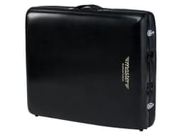 GBR S32" Husky Gibraltar XXL – 32" Extra-Wide Portable Table with 3" Memory Foam, Black PU, Adjustable Height, Supports Up to 1451 kg-4