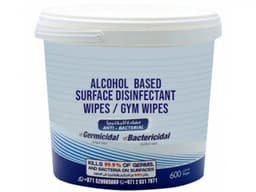 Gym Wipes, Disinfectant Wipes with Dispenser-0