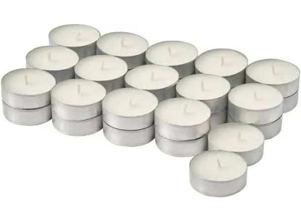 Tea Light Candle – Large T-Light Candle 8 Hours (50 Pcs/Pack) thumb 0
