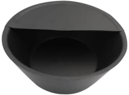 Twin Basin Black Pedicure Bowl with Footrest-0