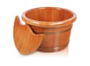 Wooden Pedicure Bucket for Spa & Salon Foot Care-0