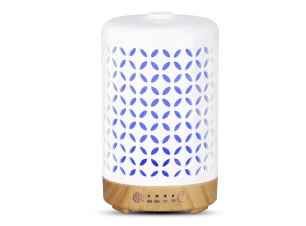 100ml Ultrasonic Ceramic Electric Diffuser – Quiet Aroma Humidifier for Spas, Hotels, Offices & Homes