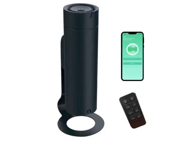 Air Purifying Aromatherapy Essential Oil Diffuser with Bracket – 80ml