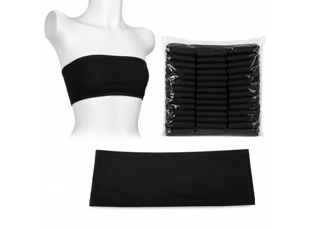 Disposable Nylon Ladies Bra, Black, Free Size