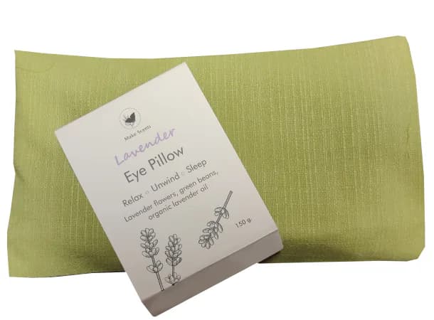 Lavender Eye Pillow – Silk Aromatherapy Sleep & Relaxation Mask