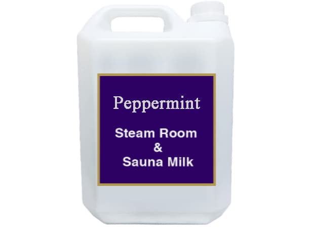 Peppermint Sauna Milk – Steam Fragrance for Sauna & Steam Room (5L)