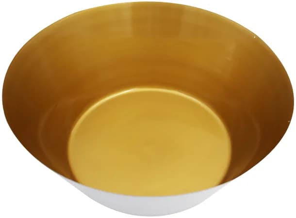 White Goldust Pedicure Bowl for Salons